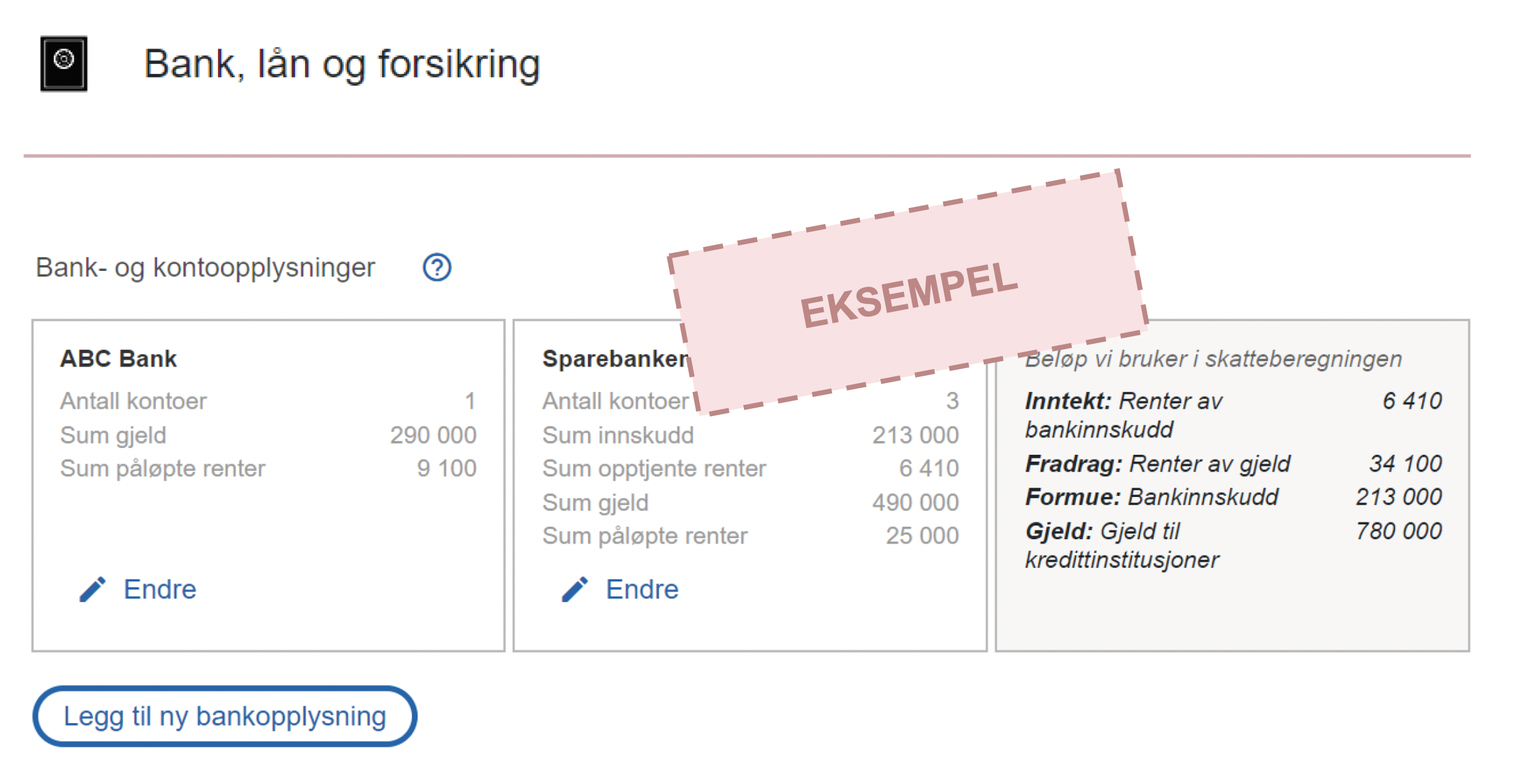 Ny skattemelding - Skatteetaten